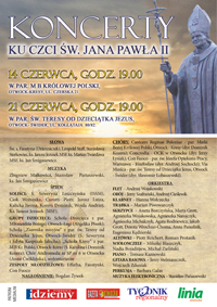 Koncerty ku czci św. Jana Pawła II